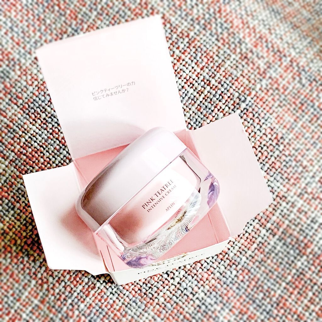 ピンクティーツリークリーム/APLIN/フェイスクリームを使ったクチコミ（2枚目）