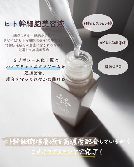 ステム アクティブ エッセンス/WABIO/美容液を使ったクチコミ(3枚目)