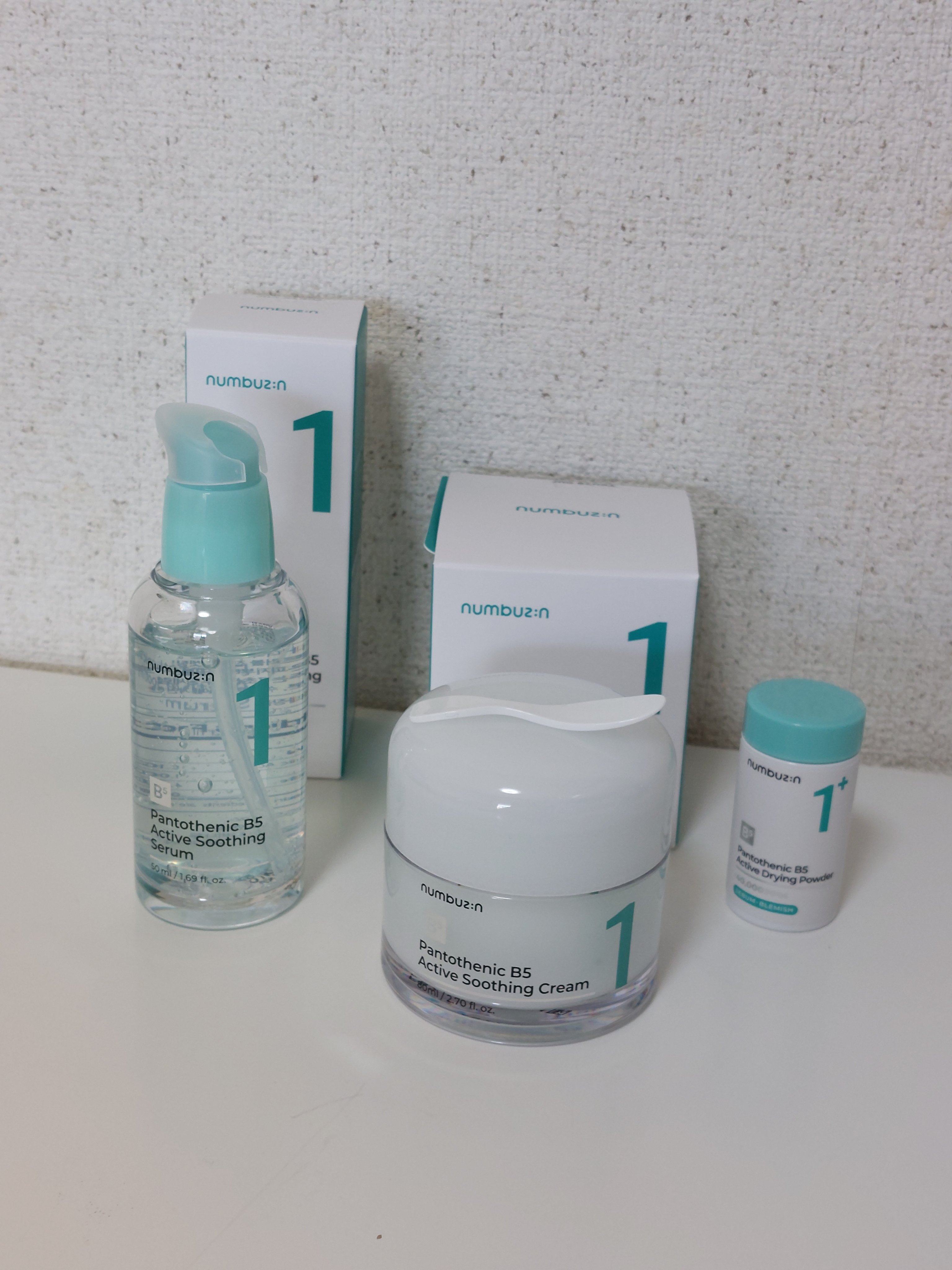 1番 塗るパントテン酸スージングクリーム/numbuzin/フェイスクリームを使ったクチコミ（1枚目）