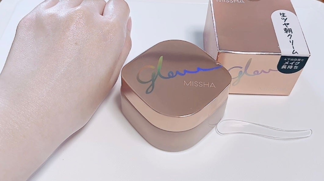 ミシャ グロウ スキンバーム(R)/MISSHA/化粧下地を使ったクチコミ(4枚目)