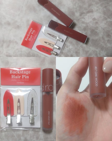 ゼロベルベットティント/rom&nd/リップティントを使ったクチコミ(1枚目)