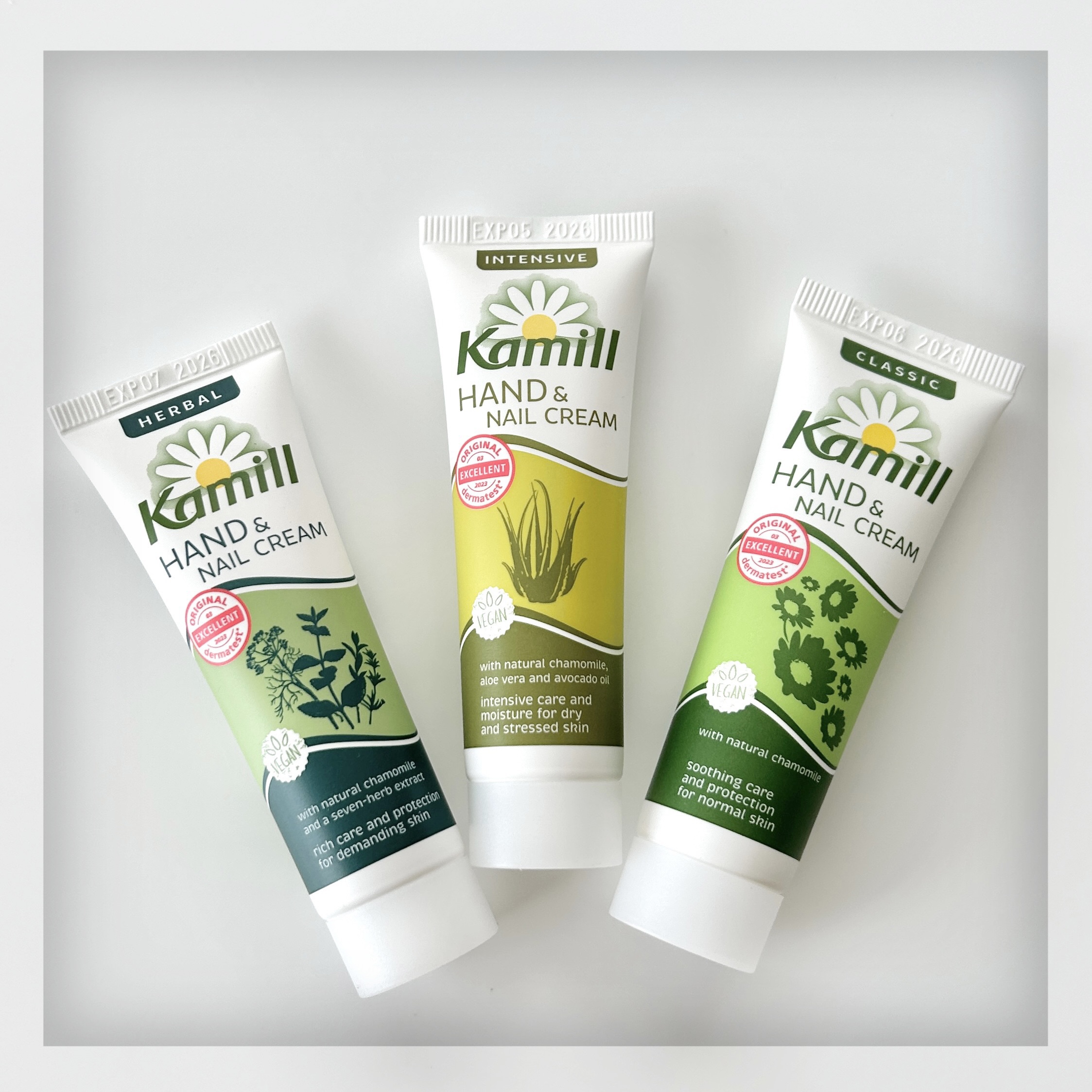 ハンド＆ネイルクリームミニ 企画セット30ml*3/カミール/その他キットセットを使ったクチコミ（2枚目）