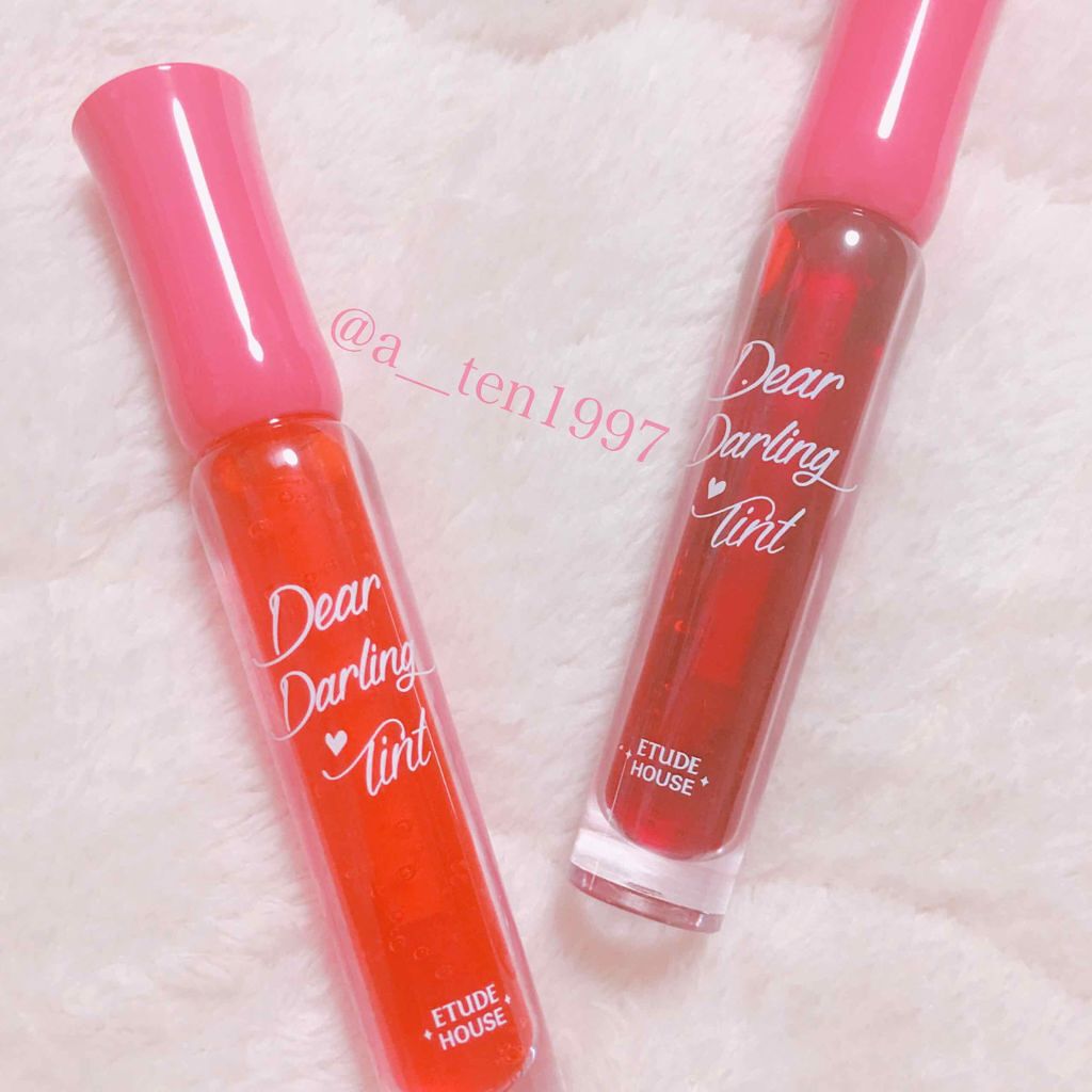 ディアダーリン ウォータージェルティント/ETUDE/リップティントを使ったクチコミ(1枚目)