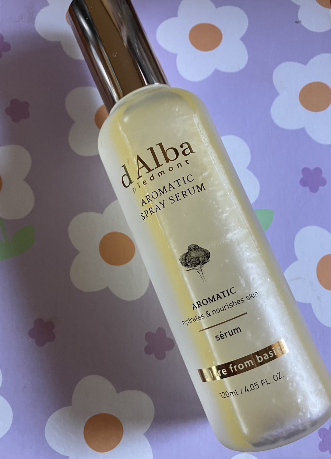 ダルバ ホワイトトリュフファーストスプレーセラム/ダルバ/ミスト状化粧水を使ったクチコミ（1枚目）
