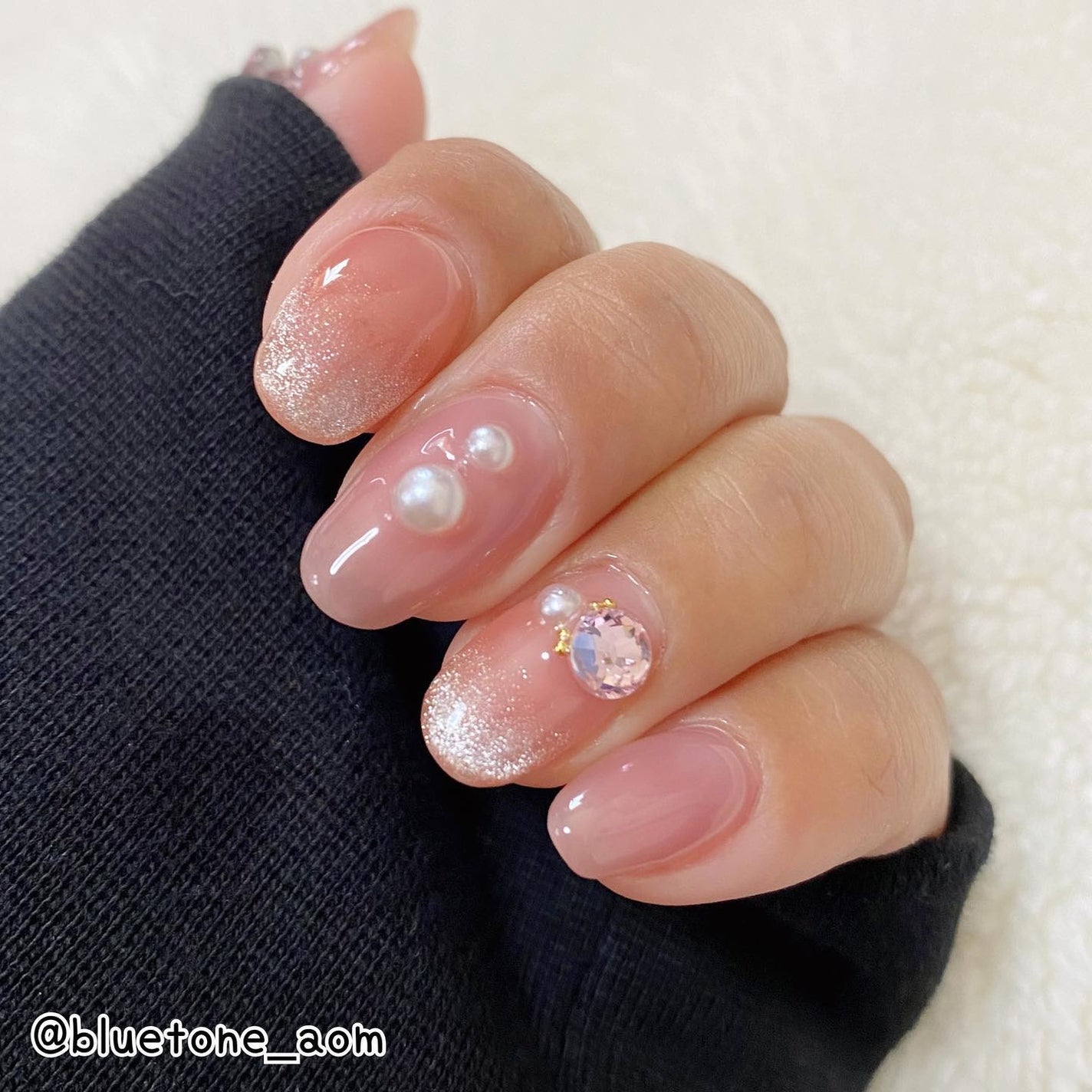 ネイルパーツ/セリア/ネイルチップ・パーツを使ったクチコミ(5枚目)