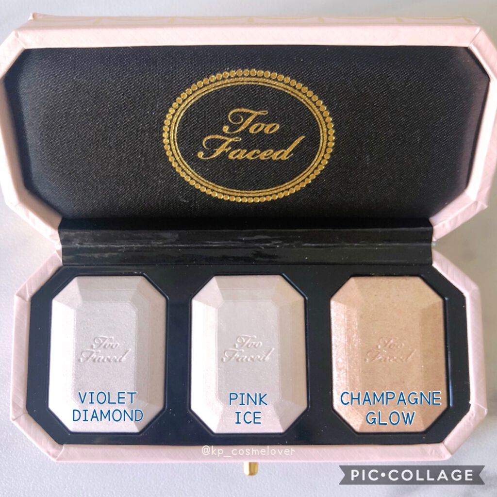 ダイヤモンドライト マルチユース ハイライター/Too Faced/パウダーハイライトを使ったクチコミ（3枚目）