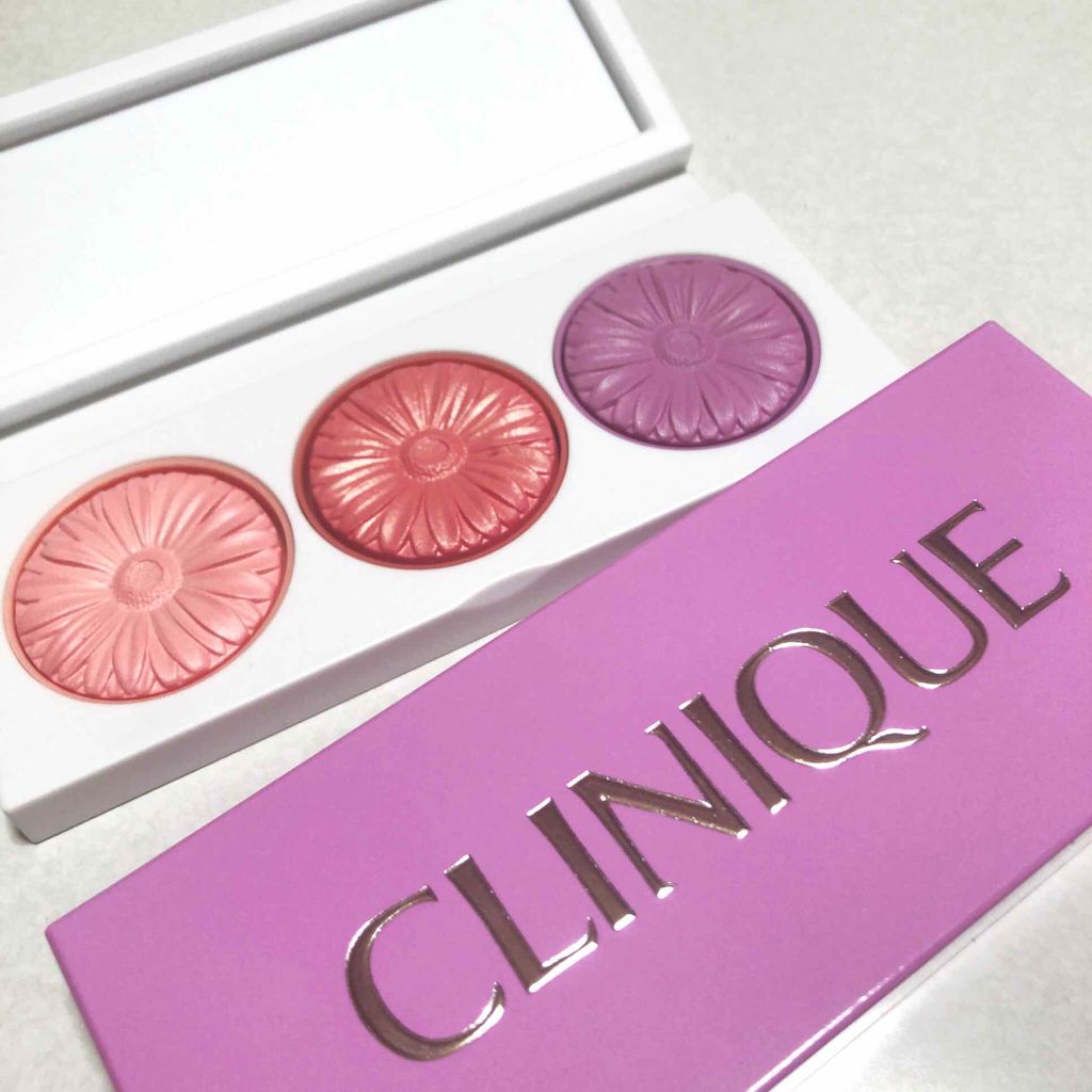 チーク ポップ パレット/CLINIQUE/パウダーチークを使ったクチコミ（1枚目）