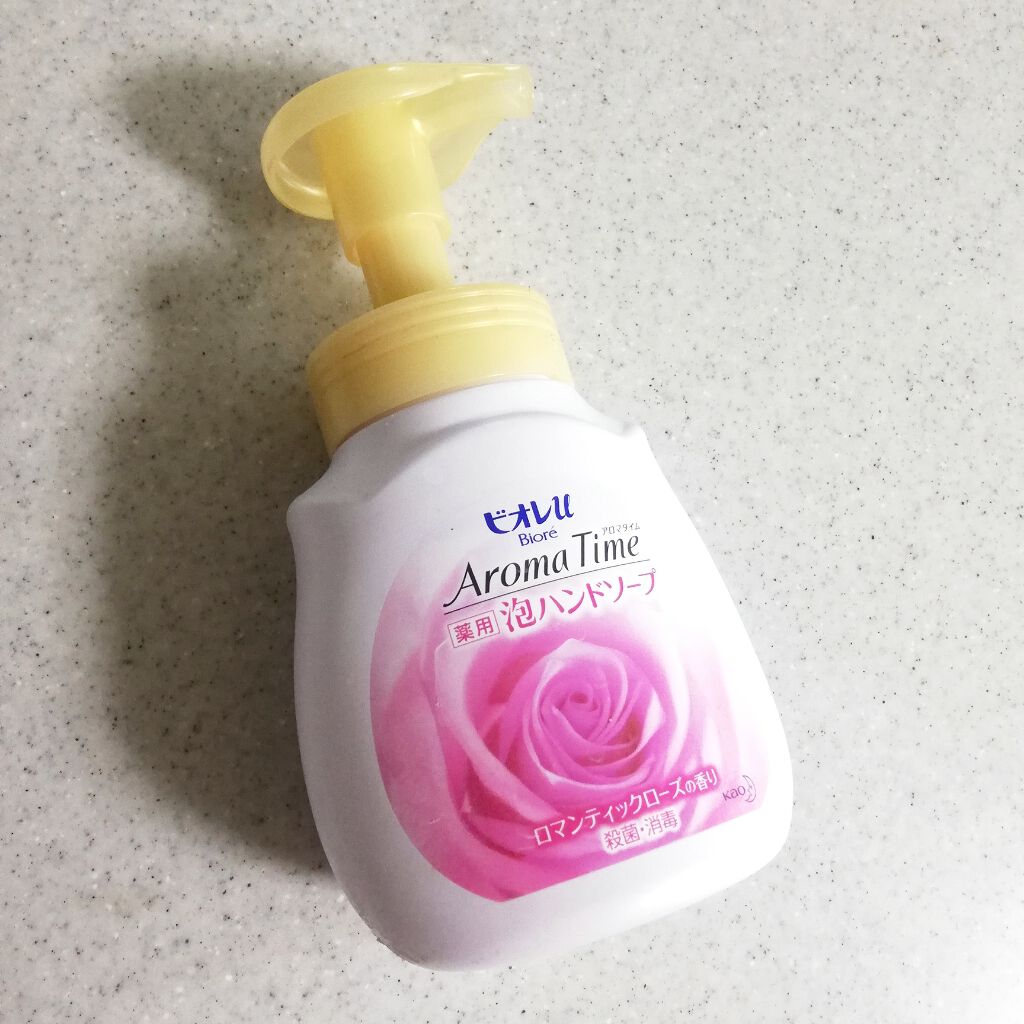 アロマタイム 泡ハンドソープ ロマンティックローズの香り/ビオレu/ハンドソープを使ったクチコミ(1枚目)