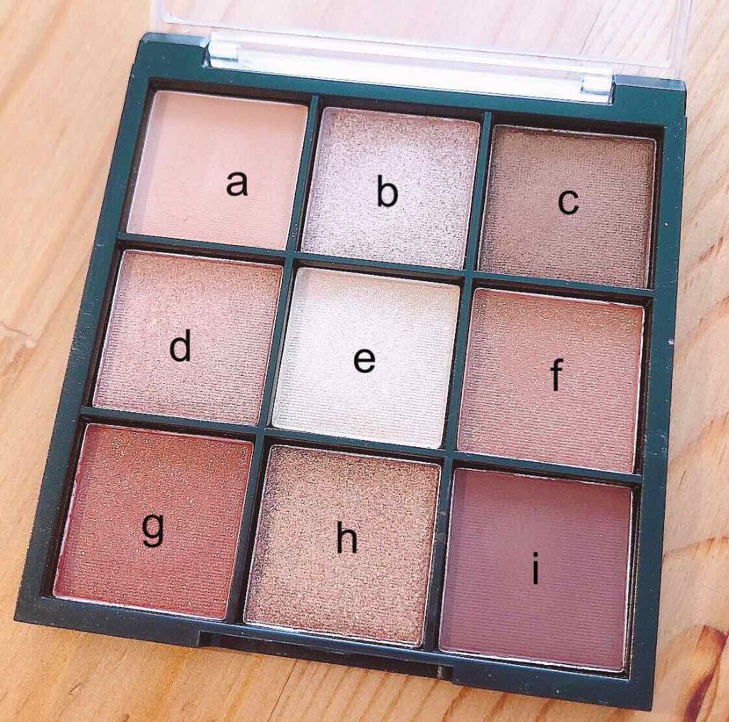 UR GLAM　BLOOMING EYE COLOR PALETTE/U R GLAM/アイシャドウパレットを使ったクチコミ（2枚目）