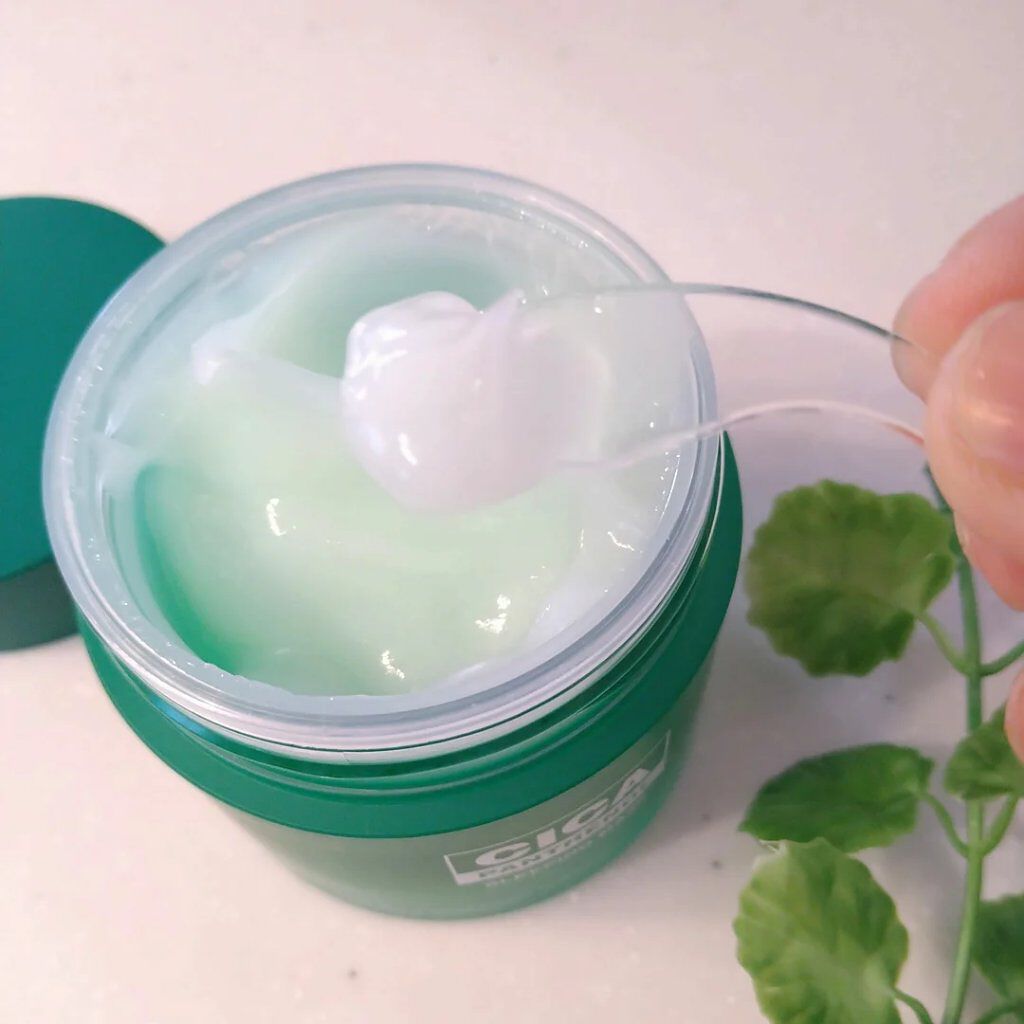 シカパンテノールスリーピングマスク/SNP/フェイスクリームを使ったクチコミ（2枚目）