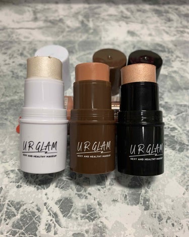 UR GLAM　FACE GLOSS STICK/U R GLAM/ジェル・クリームチークを使ったクチコミ（2枚目）