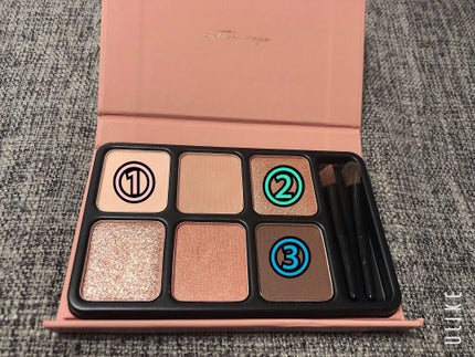 アイカラーパレット/heme/アイシャドウパレットを使ったクチコミ(5枚目)