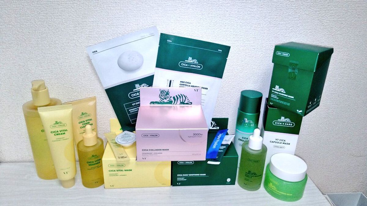 VT CICA マイルドアイクリームのクチコミ「初投稿です♡♡♡

VT好きのくもすけです☺︎

1枚目の写真は、私が特に気に入っているVTさ.....」（1枚目）