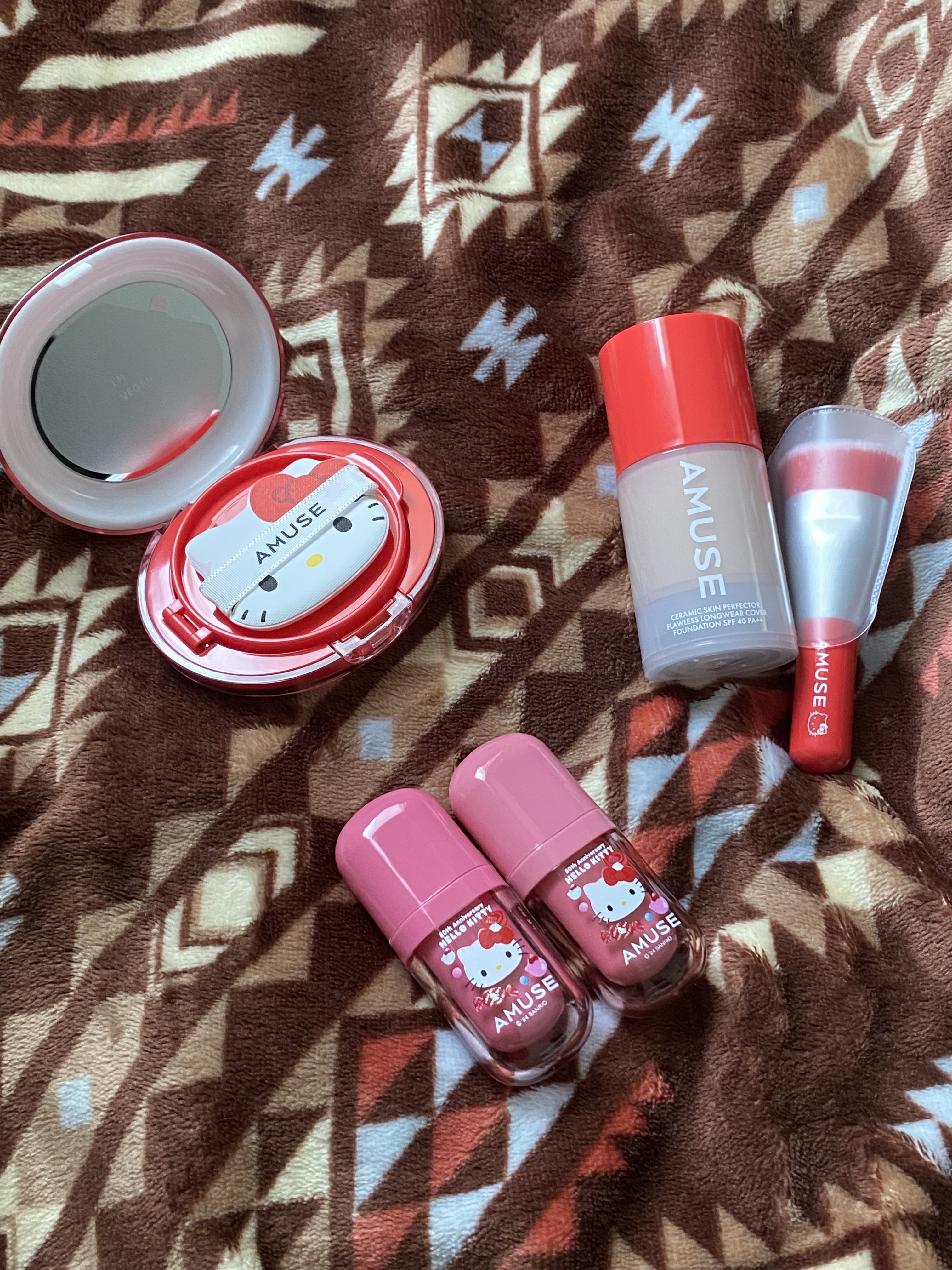 セラミックスキンセバムパウダー 02 バイオレット/AMUSE/ルースパウダーを使ったクチコミ（1枚目）