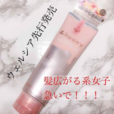 ✔️& honey メルティモイストリペアヘアパック1.5


先日Hacドラッグに行ったら見つけたヘアパック👀
ウェルシアグループで先行発売されています🐝


シャンプーとコンディショナーの間に使うヘ