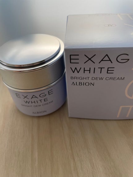 エクサージュホワイト ブライトデュウ クリーム/ALBION/フェイスクリームを使ったクチコミ(3枚目)