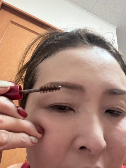 ニュアンスアイブローマスカラ/インテグレート/眉マスカラを使ったクチコミ(8枚目)