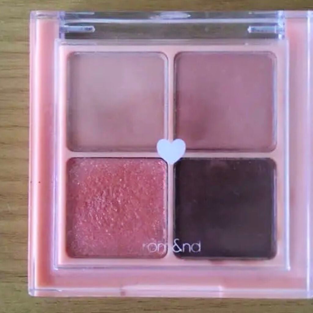 ベターザンアイズ/rom&nd/アイシャドウパレットを使ったクチコミ(1枚目)