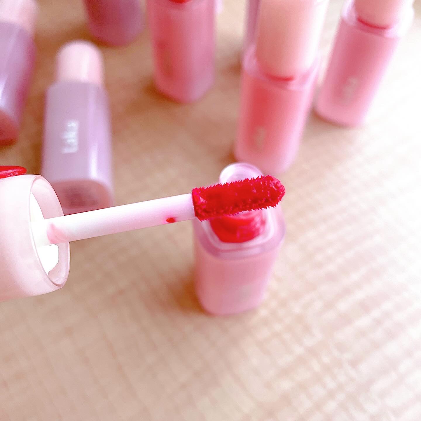 ポッピングバルーンティント/Laka/リップティントを使ったクチコミ（3枚目）