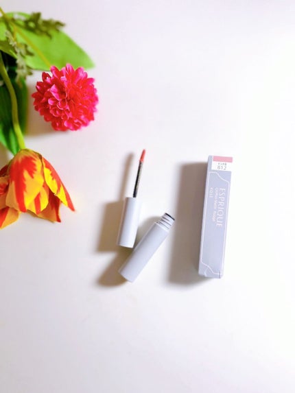 シフォンマット ルージュ/ESPRIQUE/口紅を使ったクチコミ(4枚目)