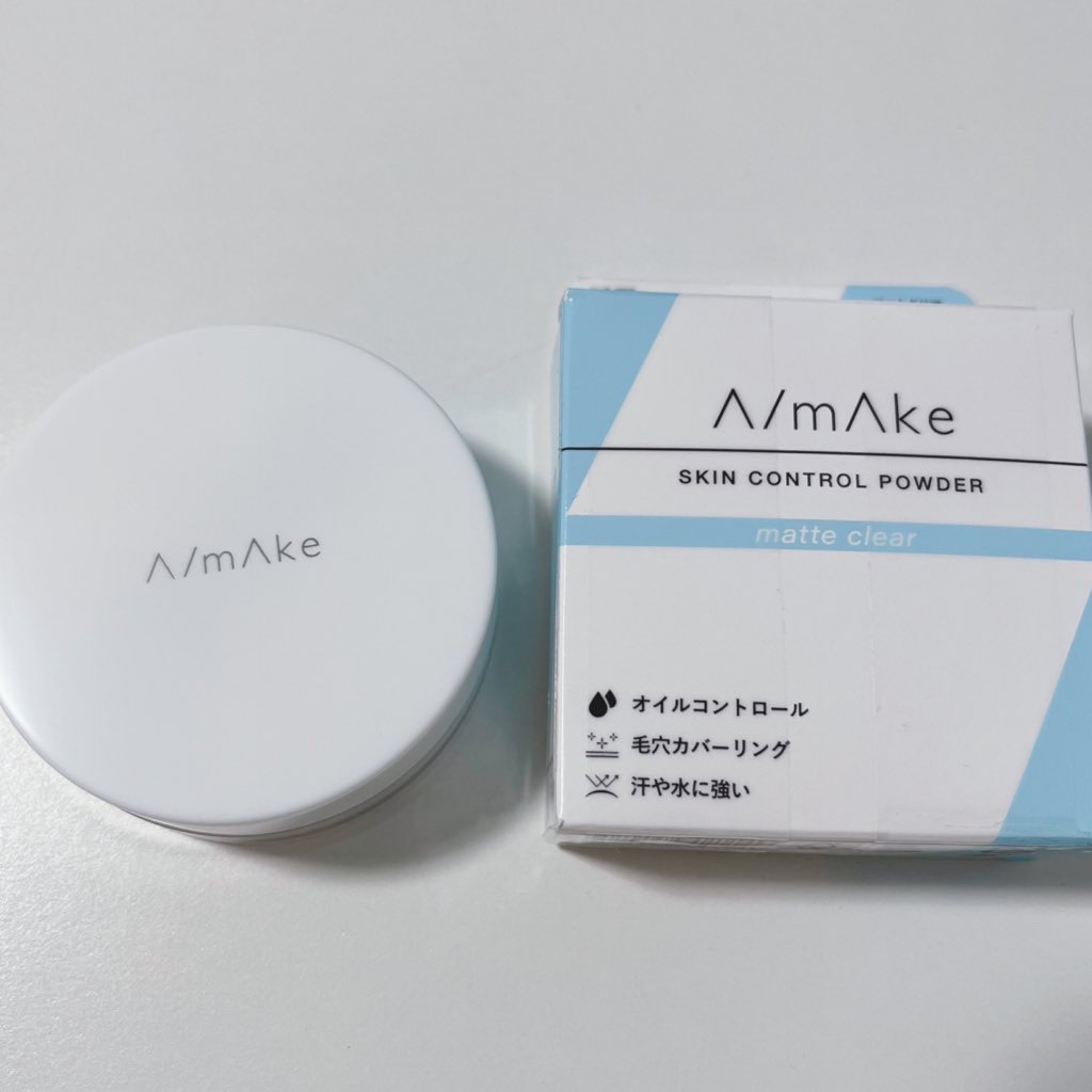 エーメイク スキンコントロールパウダー マットクリア/A/mAke/ルースパウダーを使ったクチコミ（1枚目）