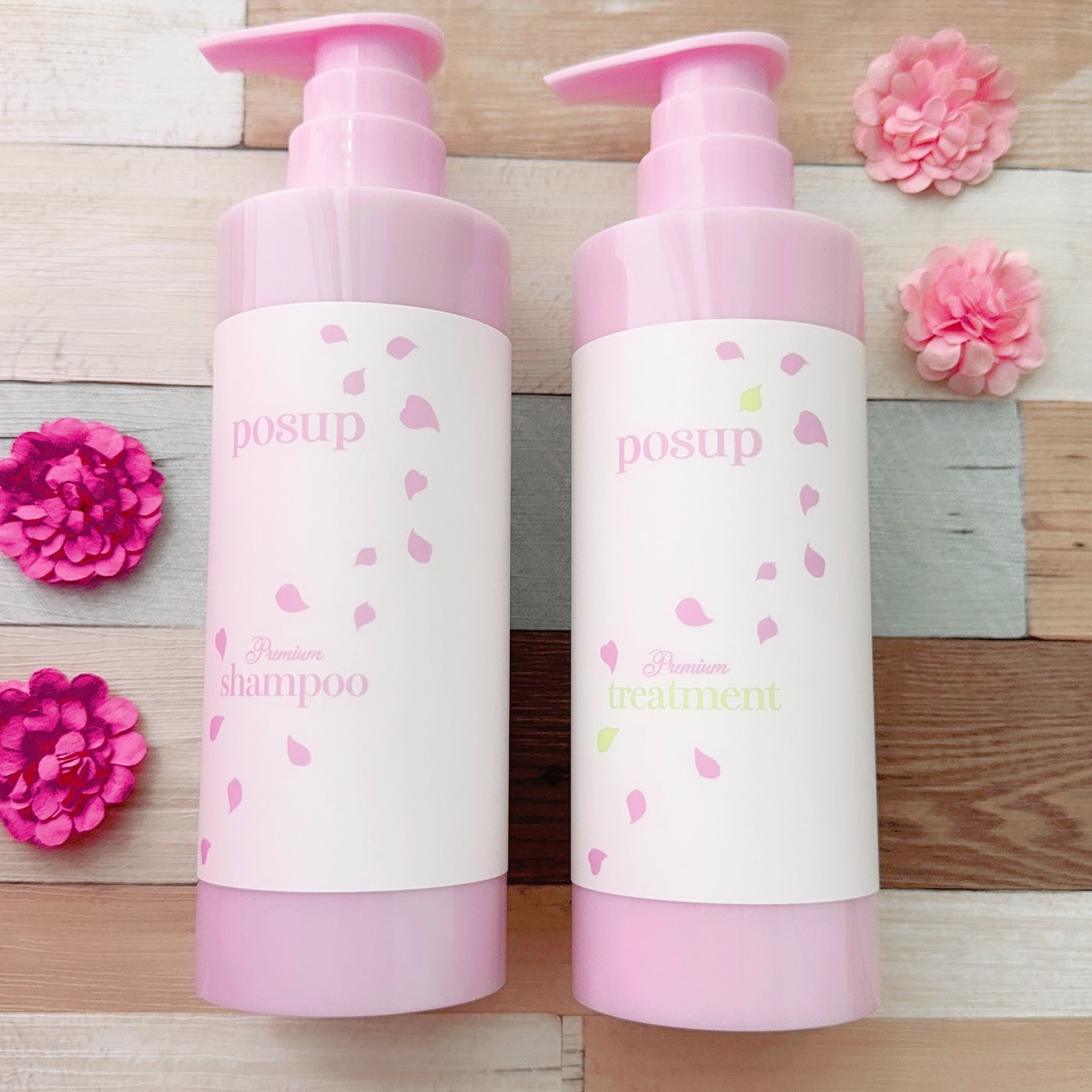 ポスプ プレミアムシャンプー/プレミアムトリートメント/posup/市販シャンプーを使ったクチコミ(1枚目)