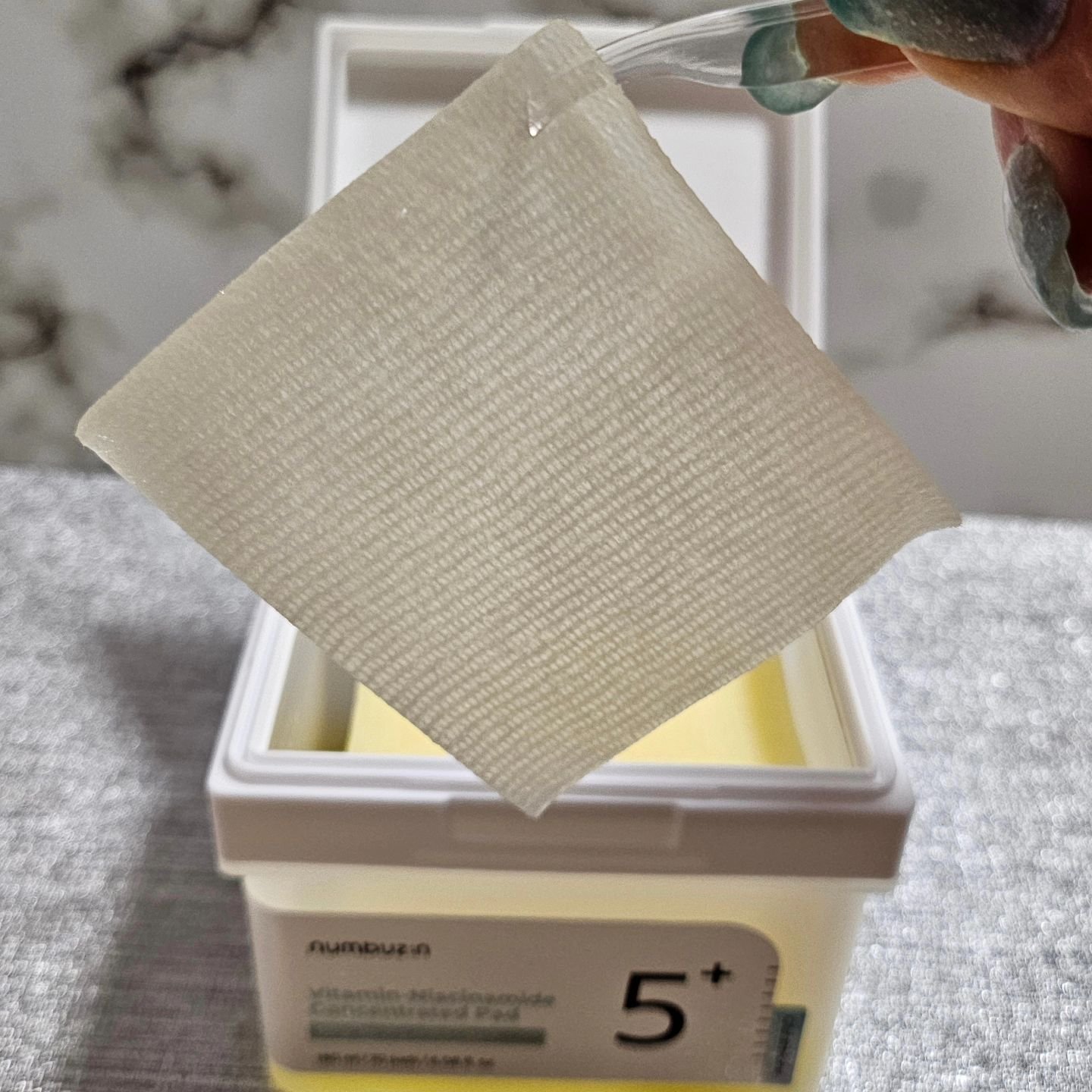 5番 白玉グルタチオンＣ美容液/numbuzin/美容液を使ったクチコミ（3枚目）