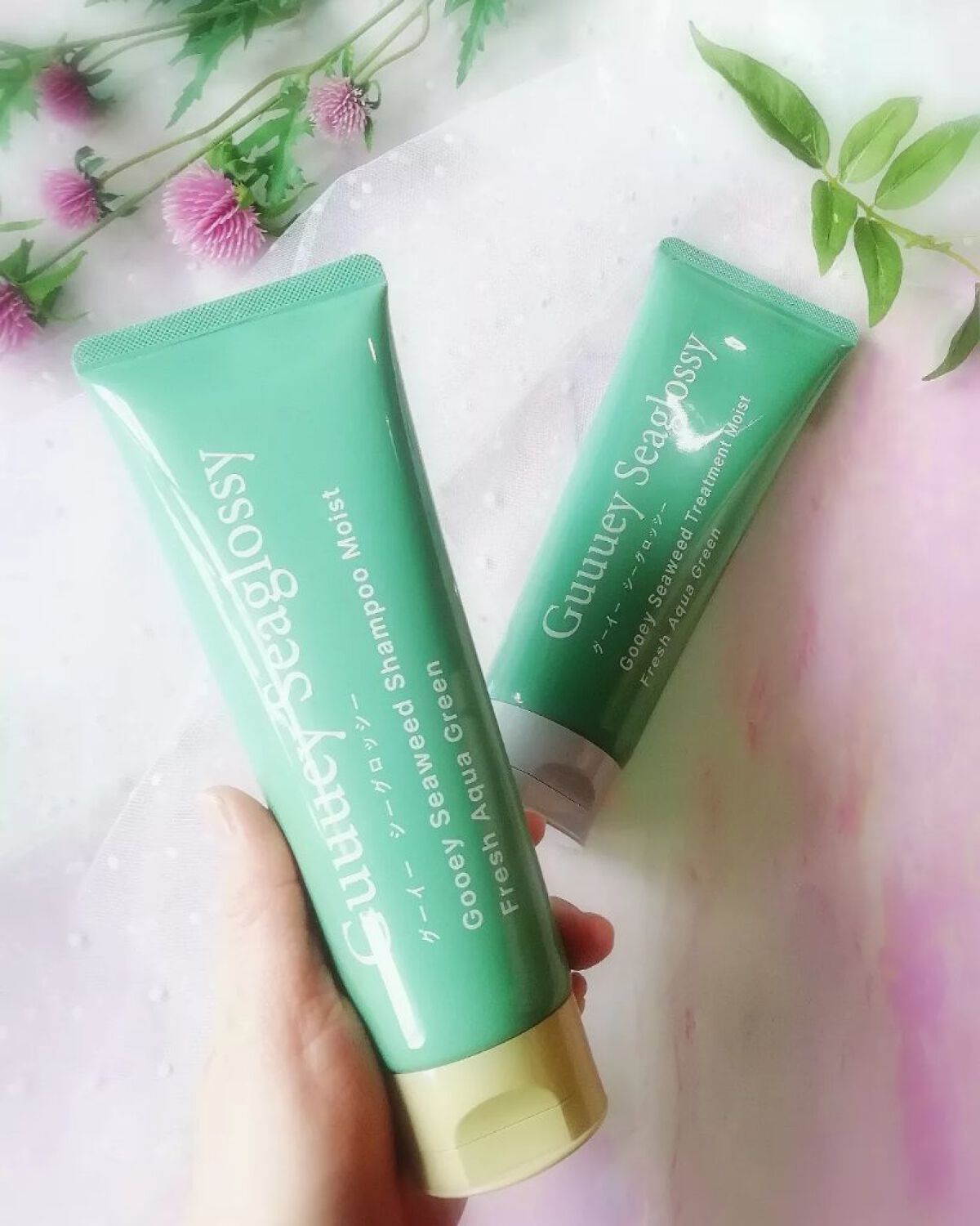 シーウィードシャンプーモイスト/シーウィードトリートメントモイスト/グーイーシーグロッシー/市販シャンプーを使ったクチコミ(3枚目)