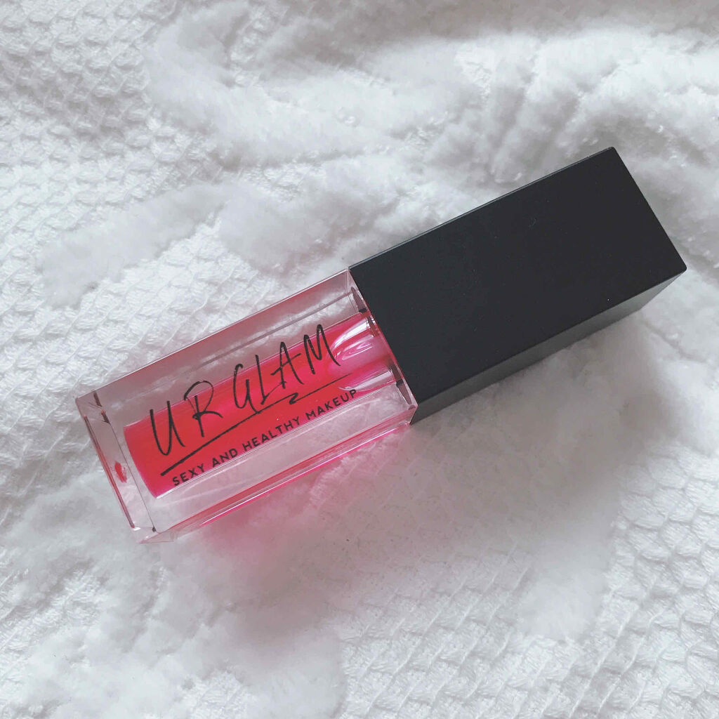 UR GLAM　LIP OIL クリアピンク/U R GLAM/リップグロスを使ったクチコミ（1枚目）