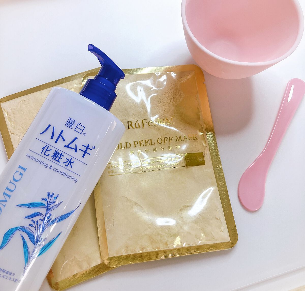 GOLD PEEL OFF MASK/RuFei如妃/シートマスク・パックを使ったクチコミ（2枚目）