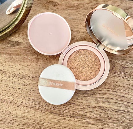 密着カバークッション/GIVERNY/クッションファンデーションを使ったクチコミ(1枚目)