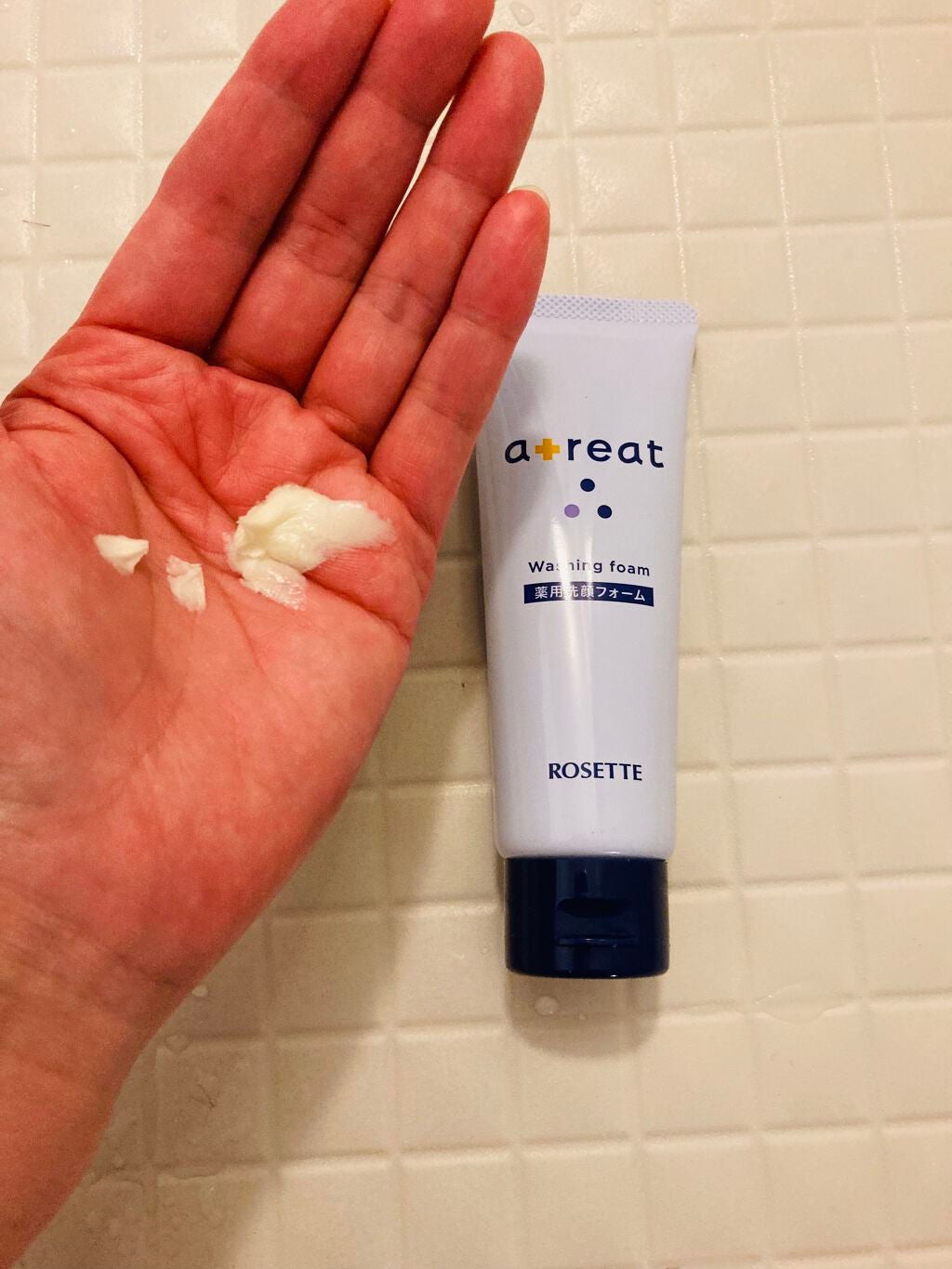 atreat 薬用洗顔フォーム/ロゼット/洗顔フォームを使ったクチコミ(3枚目)