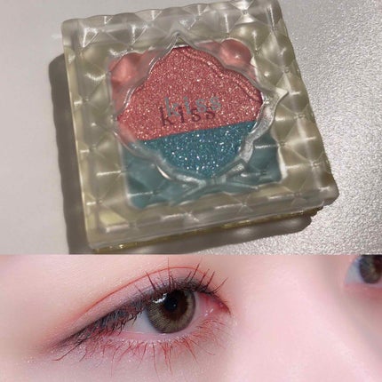 デュアルアイズS/KiSS/アイシャドウパレットを使ったクチコミ(1枚目)