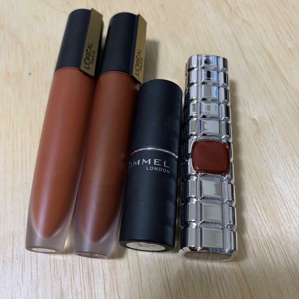 ルージュシグネチャー /ロレアル パリ/リップグロスを使ったクチコミ（1枚目）