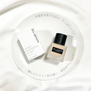 アンリミテッド ラスティング フルイド/shu uemura/リキッドファンデーションを使ったクチコミ（1枚目）