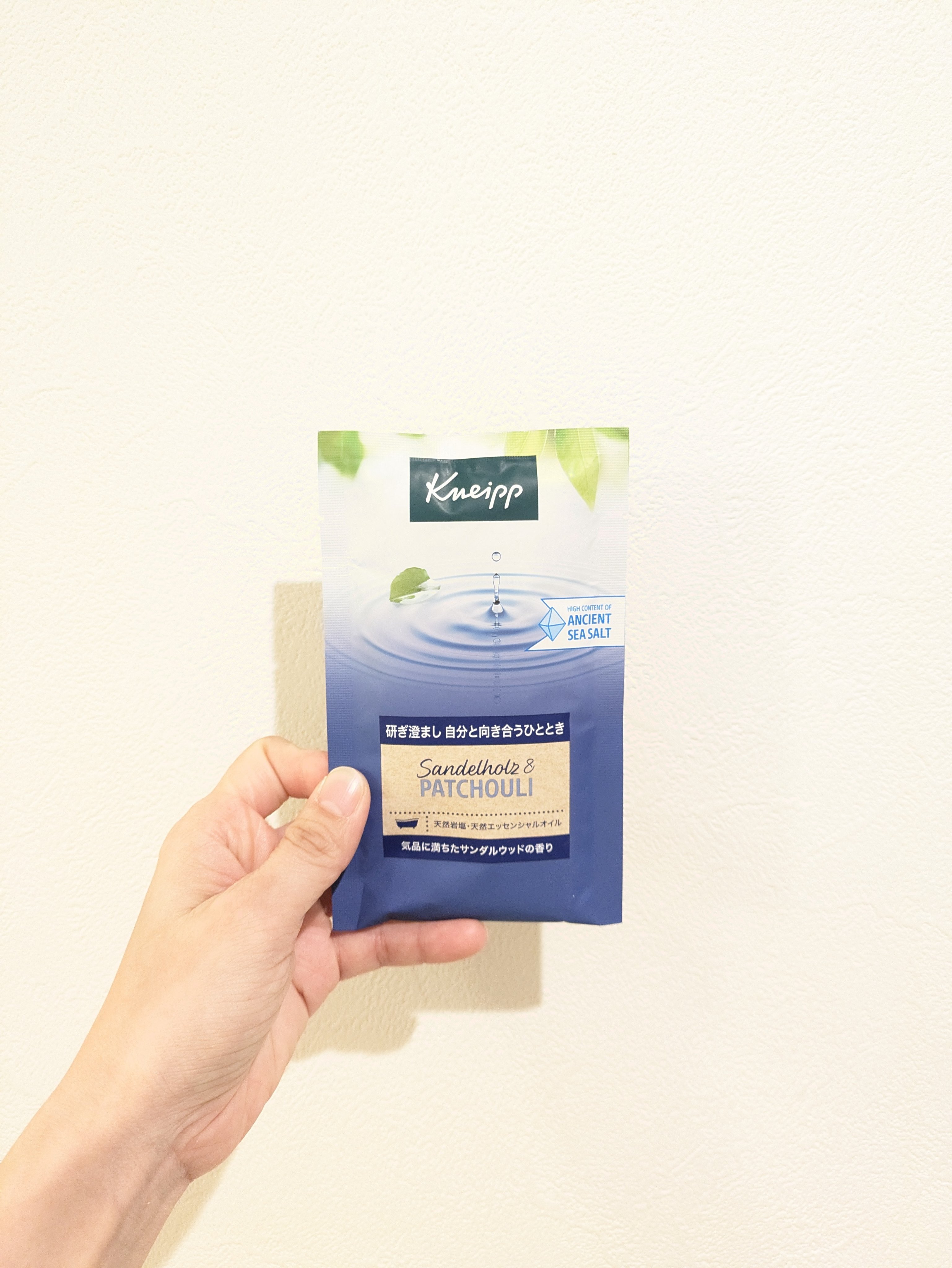 クナイプ バスソルト サンダルウッドの香り/クナイプ/無機塩系入浴剤を使ったクチコミ（1枚目）