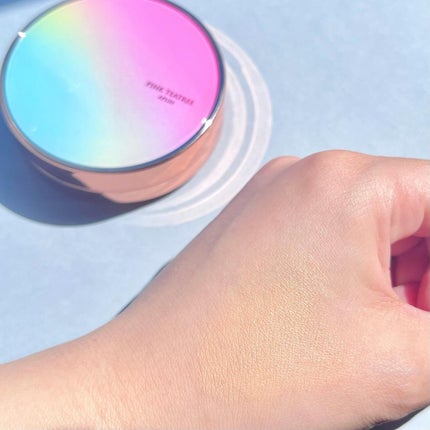 ピンクティーツリーカバークッション/APLIN/クッションファンデーションを使ったクチコミ(2枚目)