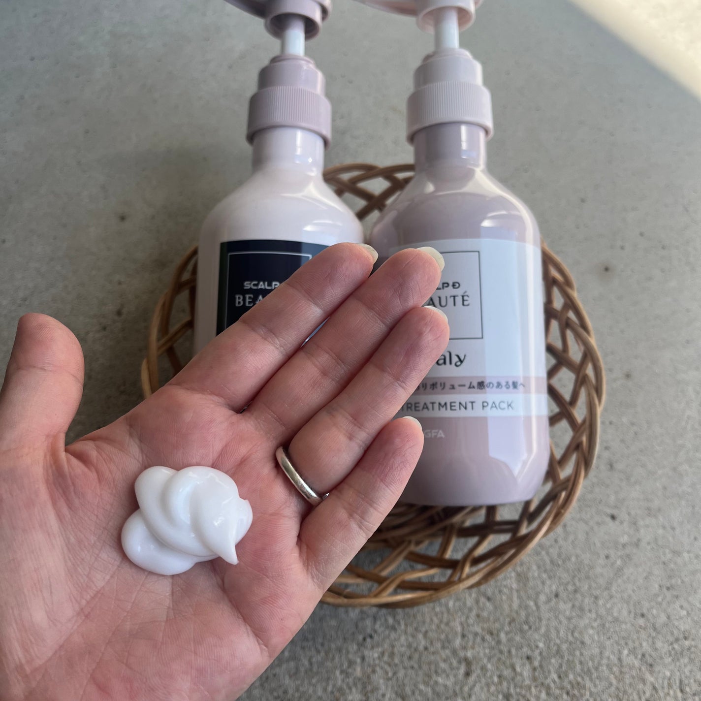 スカルプD ボーテ フワリー スカルプシャンプー/トリートメントパック/アンファー(スカルプD)/市販シャンプーを使ったクチコミ(4枚目)