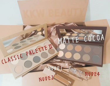 CLASSIC II EYESHADOW PALETTE/KKW BEAUTY/パウダーアイシャドウを使ったクチコミ（1枚目）