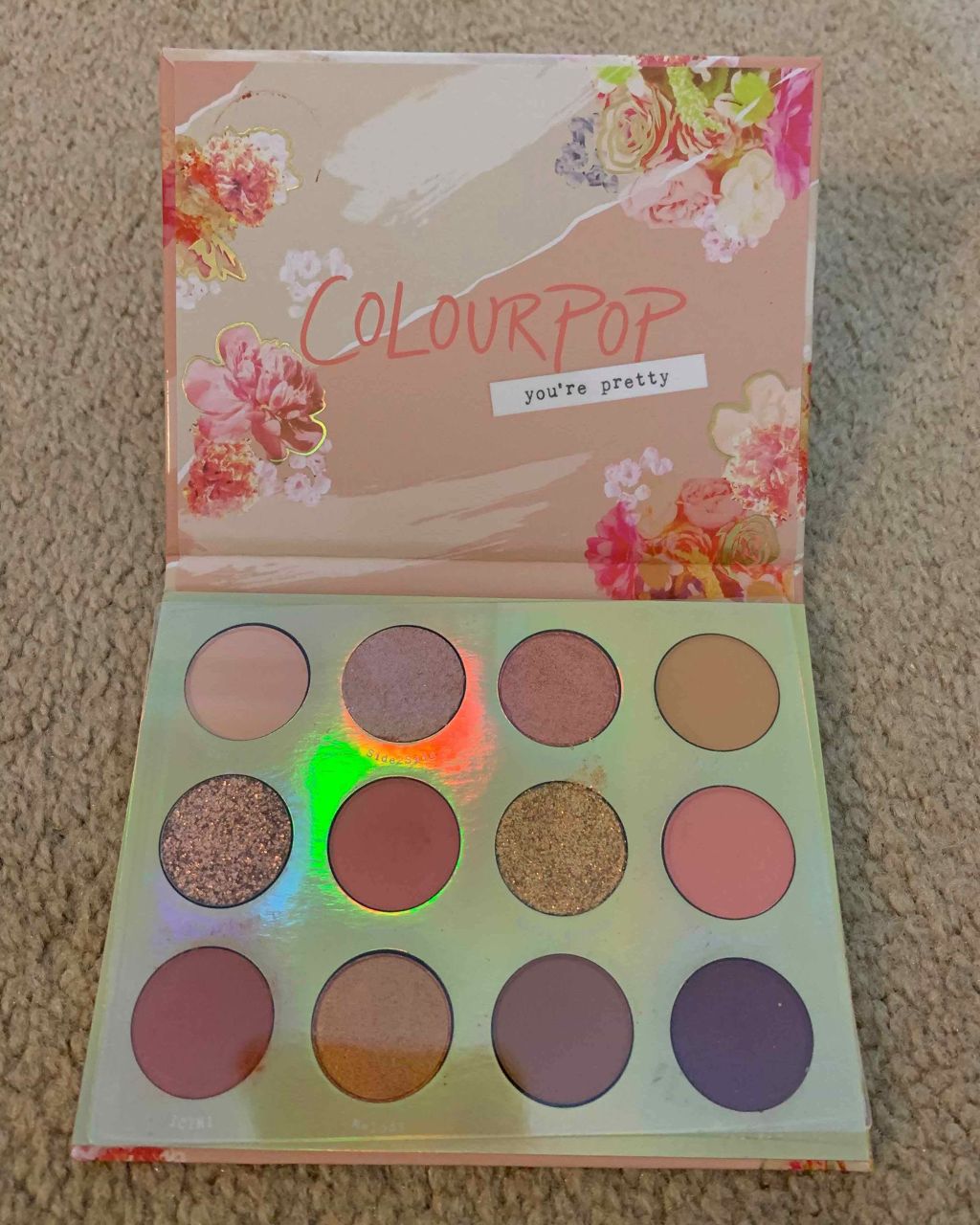 Eye Palette-Sweet Talk/ColourPop/アイシャドウパレットを使ったクチコミ（2枚目）