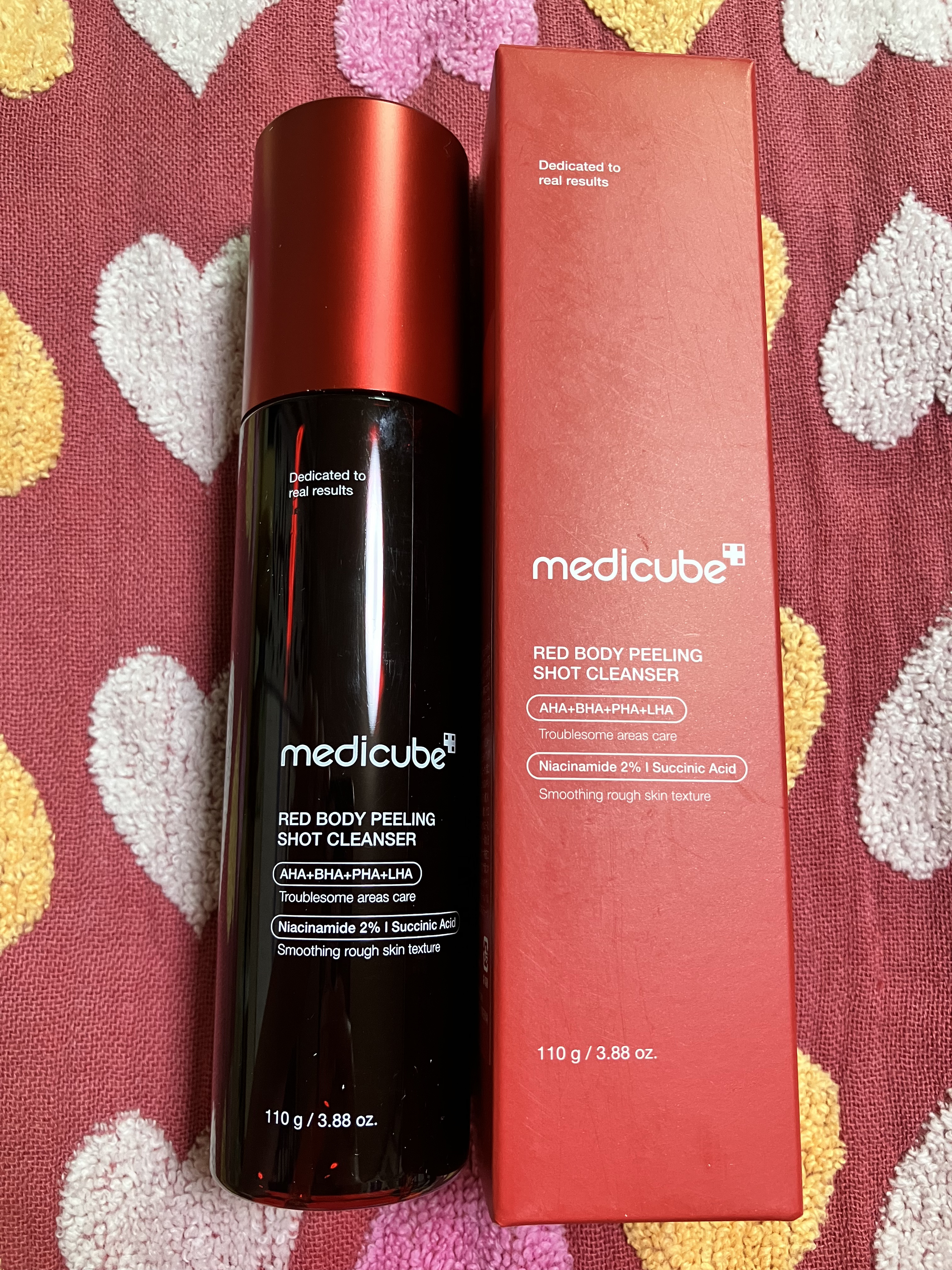 レッドアクネ ボディピーリングショット/MEDICUBE/ピーリングを使ったクチコミ（1枚目）