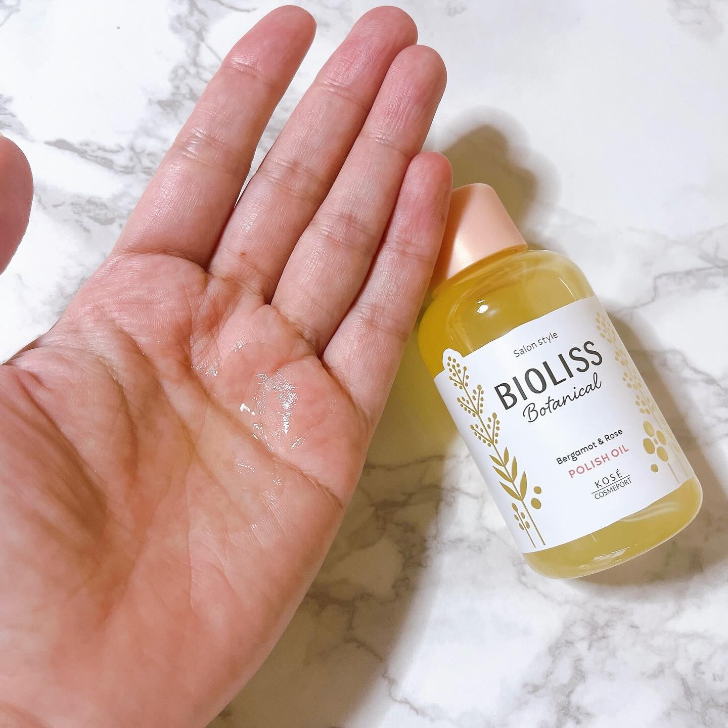 ボタニカル ポリッシュオイル/SSビオリス/ヘアオイルを使ったクチコミ（2枚目）