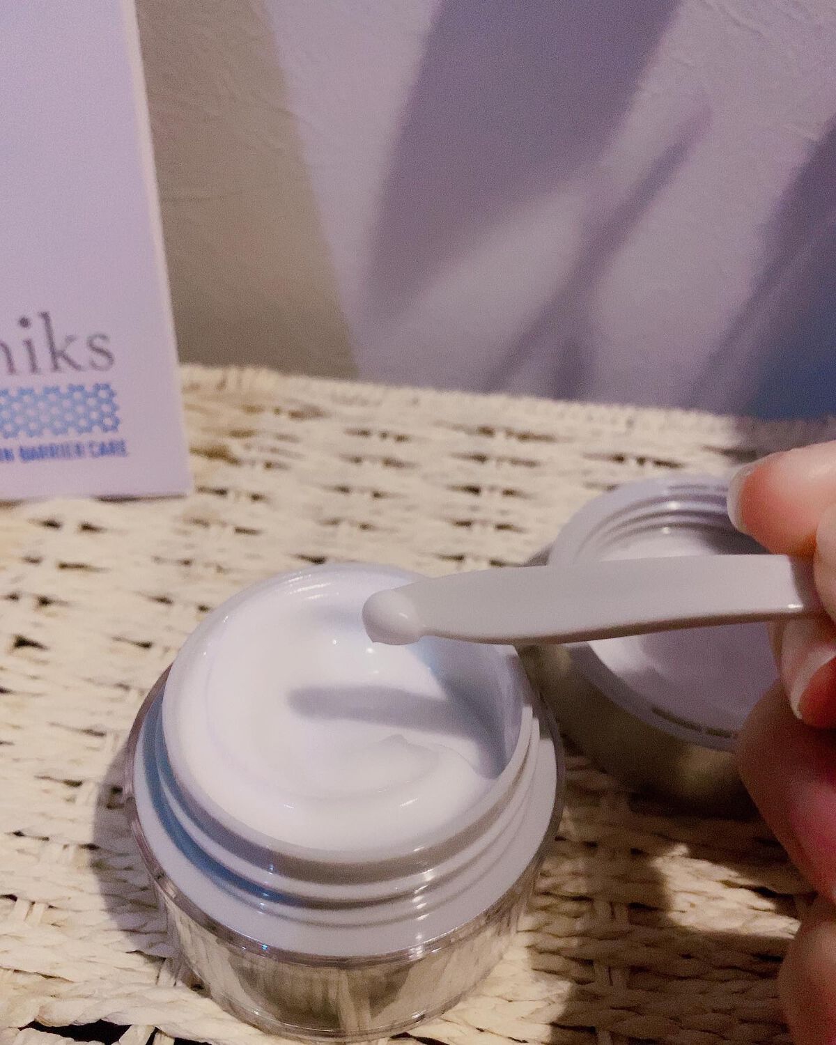 アドバンスバリア クリーム (敏感肌用クリーム)/iniks/フェイスクリームを使ったクチコミ(4枚目)