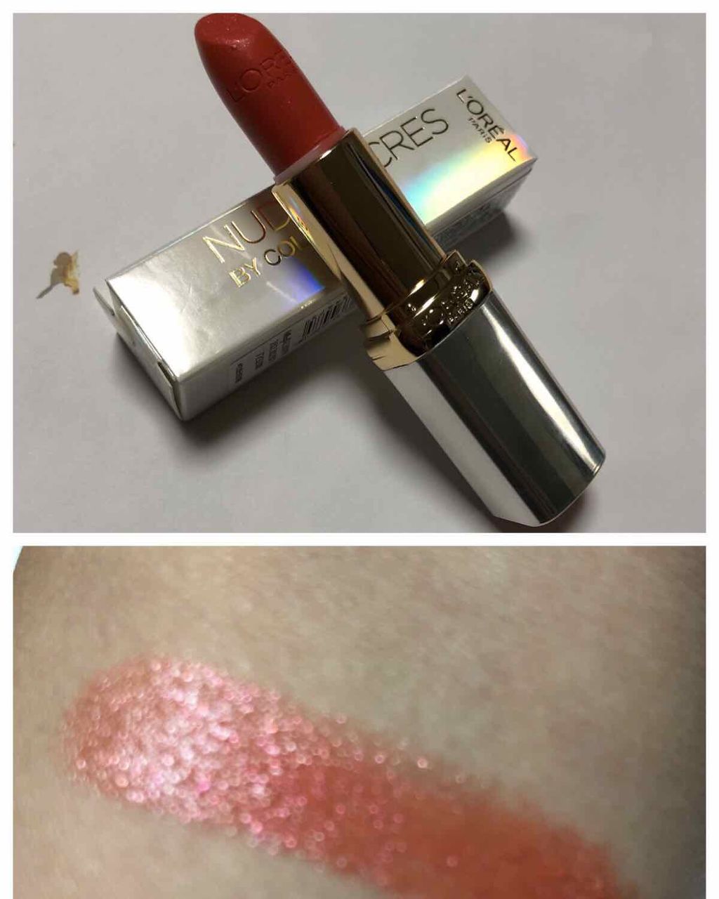 カラーリッシュ ルルージュ  ヌードナクレ コレクション/ロレアル パリ/口紅を使ったクチコミ（1枚目）