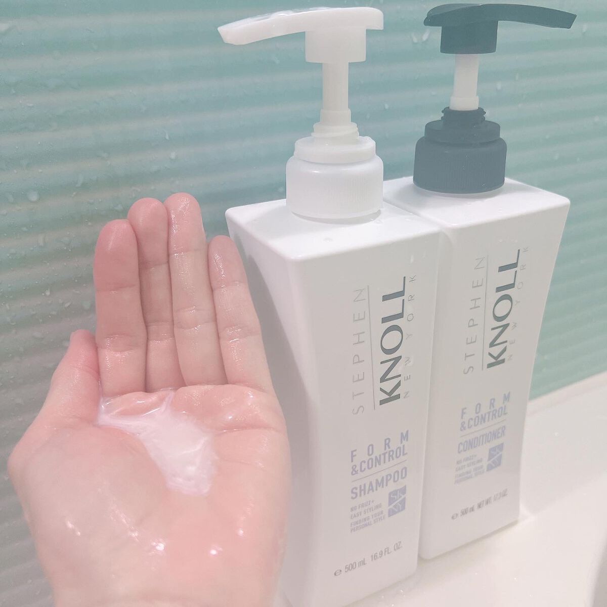フォルムコントロール シャンプー/コンディショナー/スティーブンノル ニューヨーク/市販シャンプーを使ったクチコミ(4枚目)