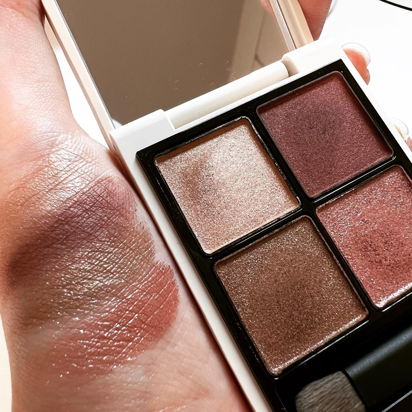 RMK シンクロマティック アイシャドウパレット/RMK/アイシャドウパレットを使ったクチコミ（1枚目）