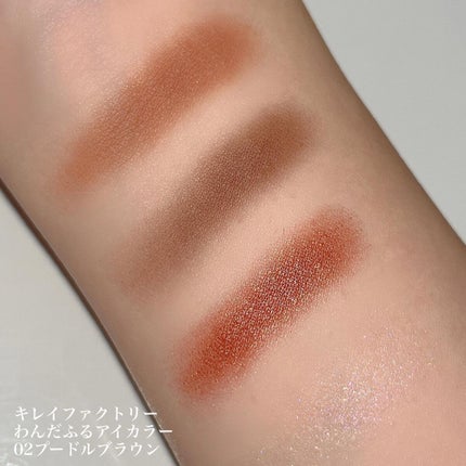 わんだふるアイカラー/KIREI FACTORY/アイシャドウパレットを使ったクチコミ(5枚目)