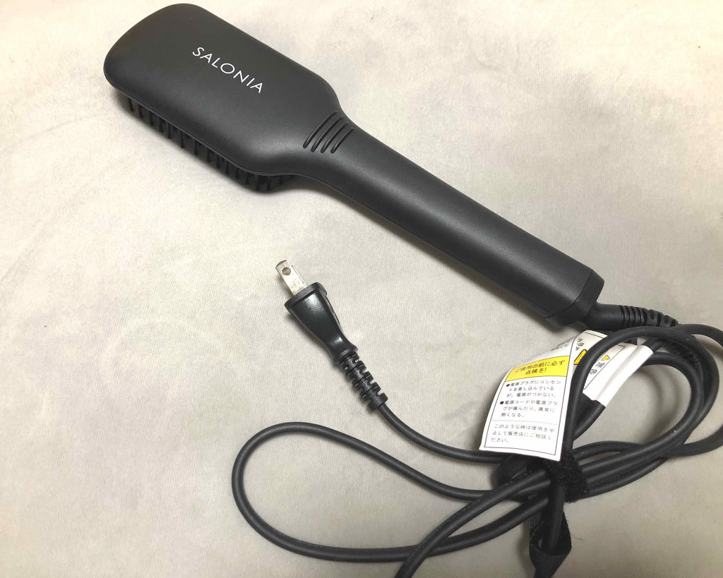 SALONIA ストレートヒートブラシ/SALONIA/ヒートブラシを使ったクチコミ（2枚目）