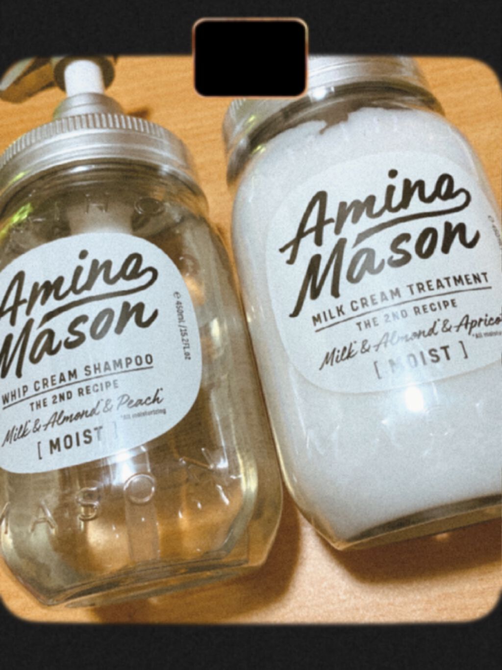 アミノメイソン ディープモイスト ホイップクリーム シャンプー/ミルククリーム ヘアトリートメント/アミノメイソン/市販シャンプーを使ったクチコミ(1枚目)