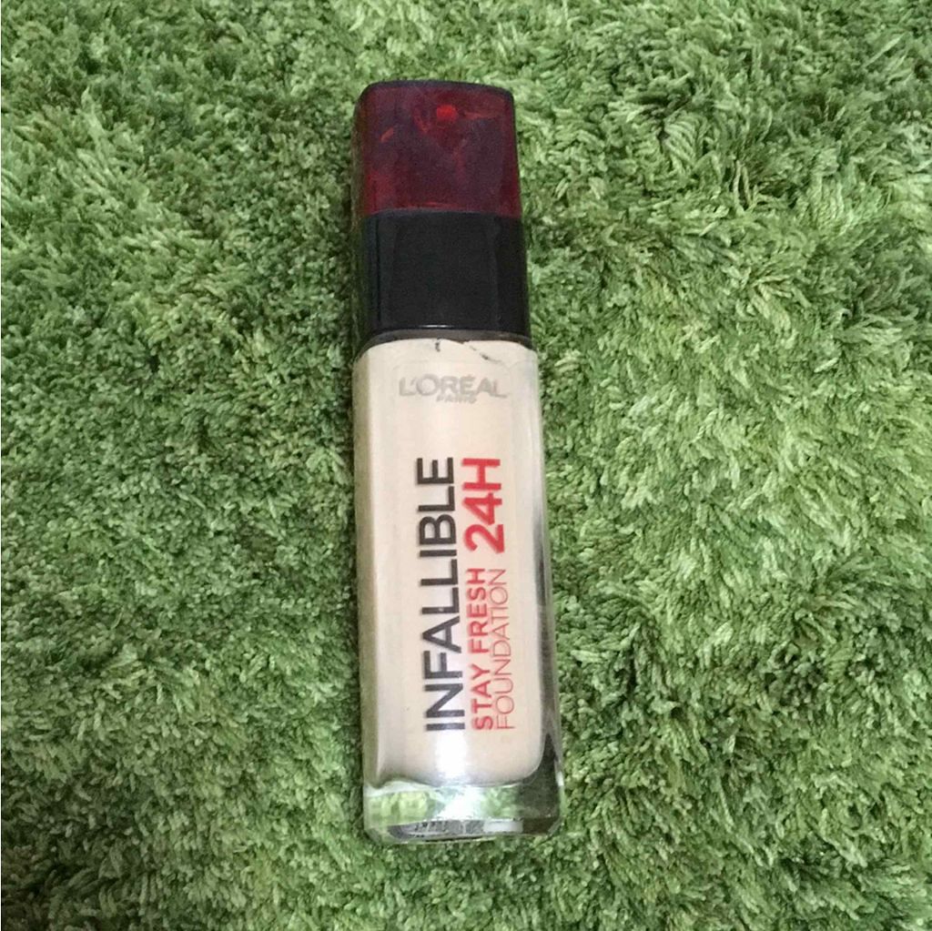インファリブル ステイフレッシュファンデーション/ロレアル パリ/リキッドファンデーションを使ったクチコミ（1枚目）